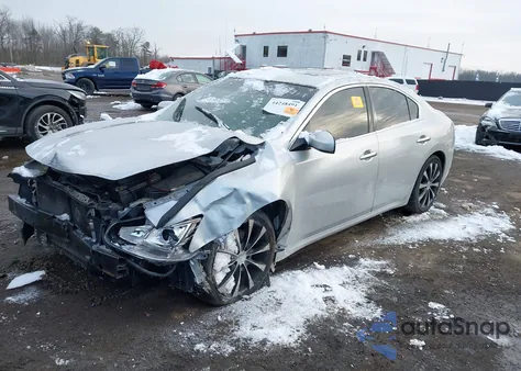 2012 Nissan Maxima 3.5 S из США, поврежденный, VIN 1N4AA5AP0CC803734